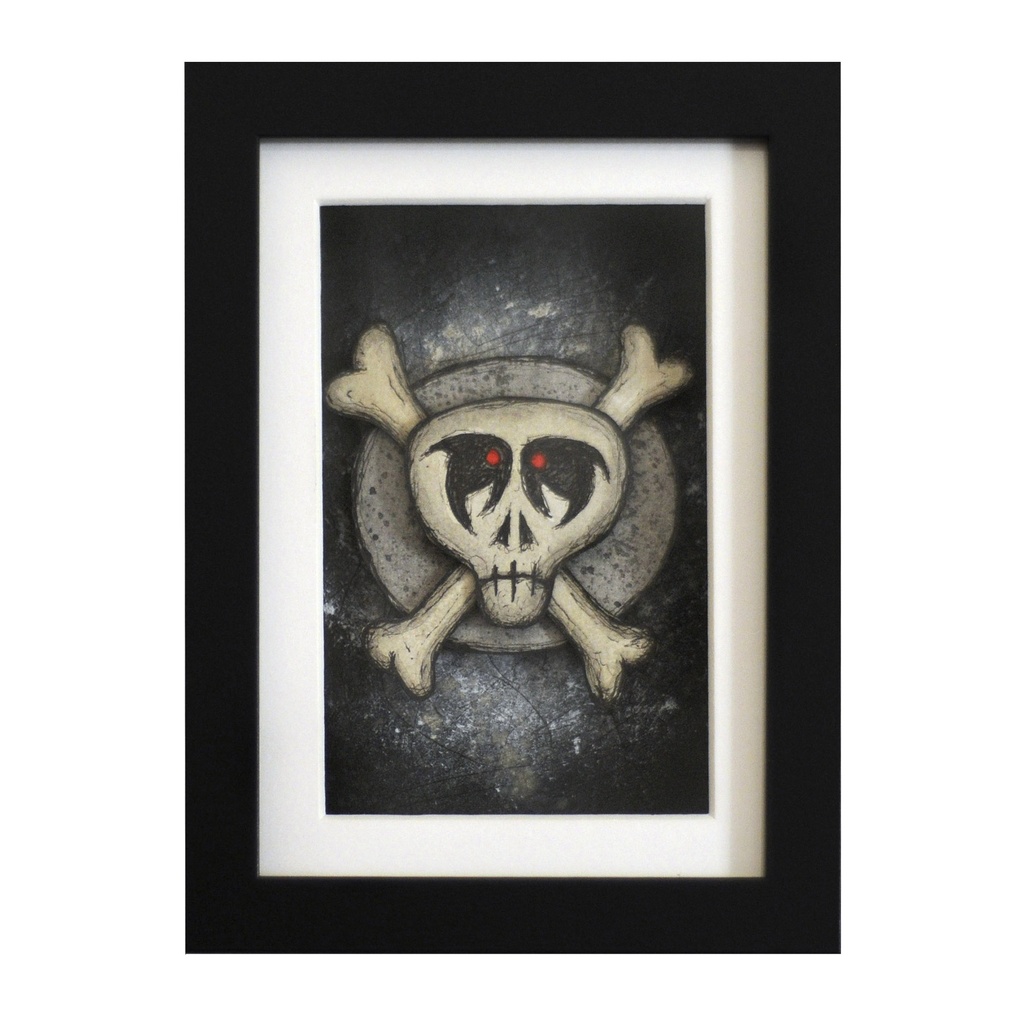 Skull & Cross Bones illustration