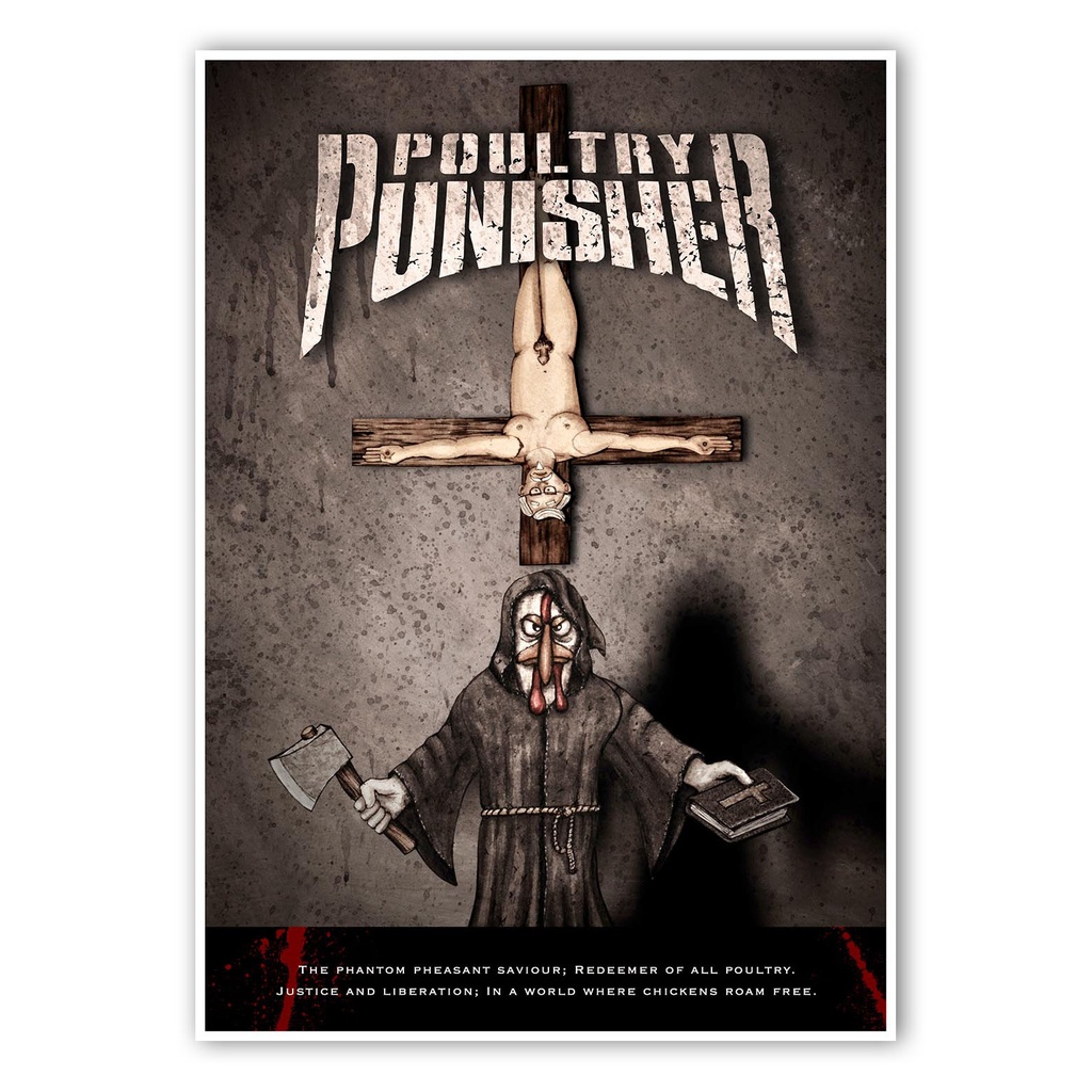 Poultry Punisher A2 Poster